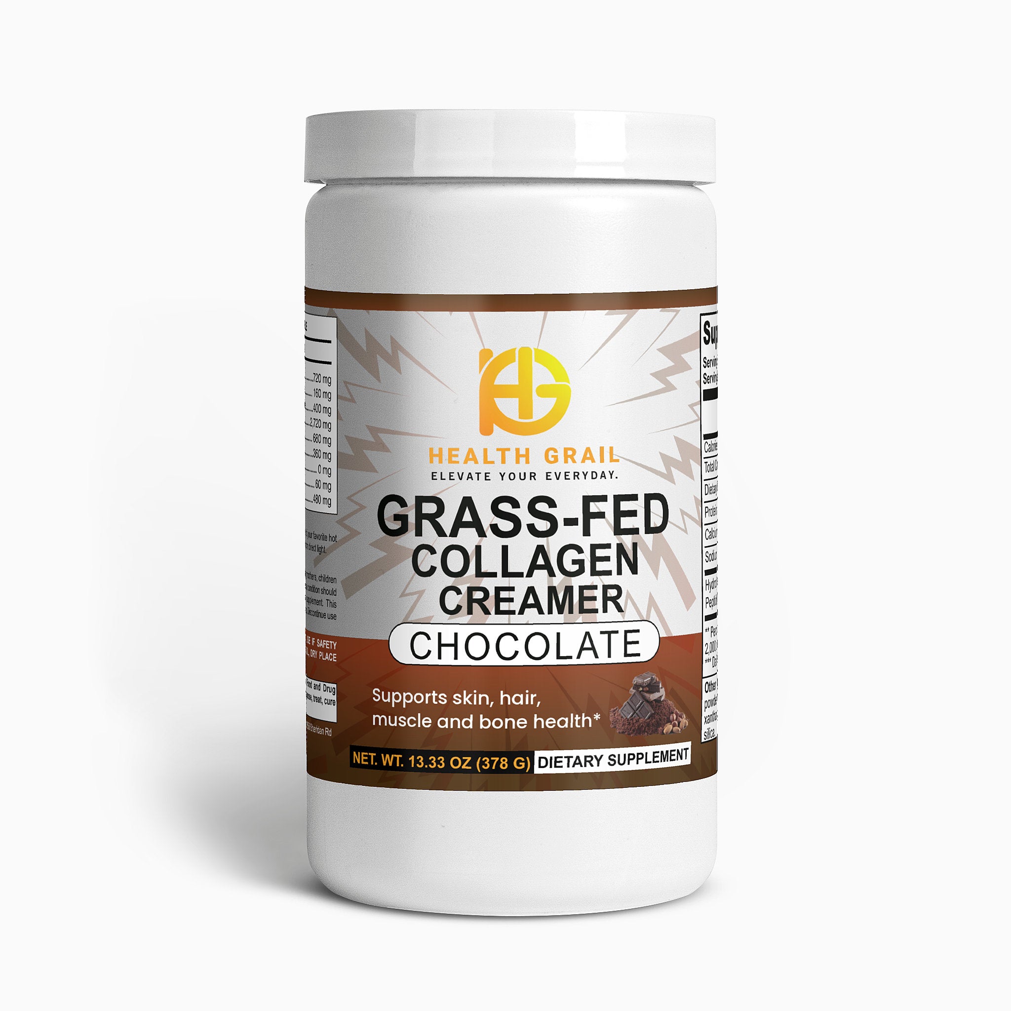 Chocolate Grass-Fed Collagen Creamer